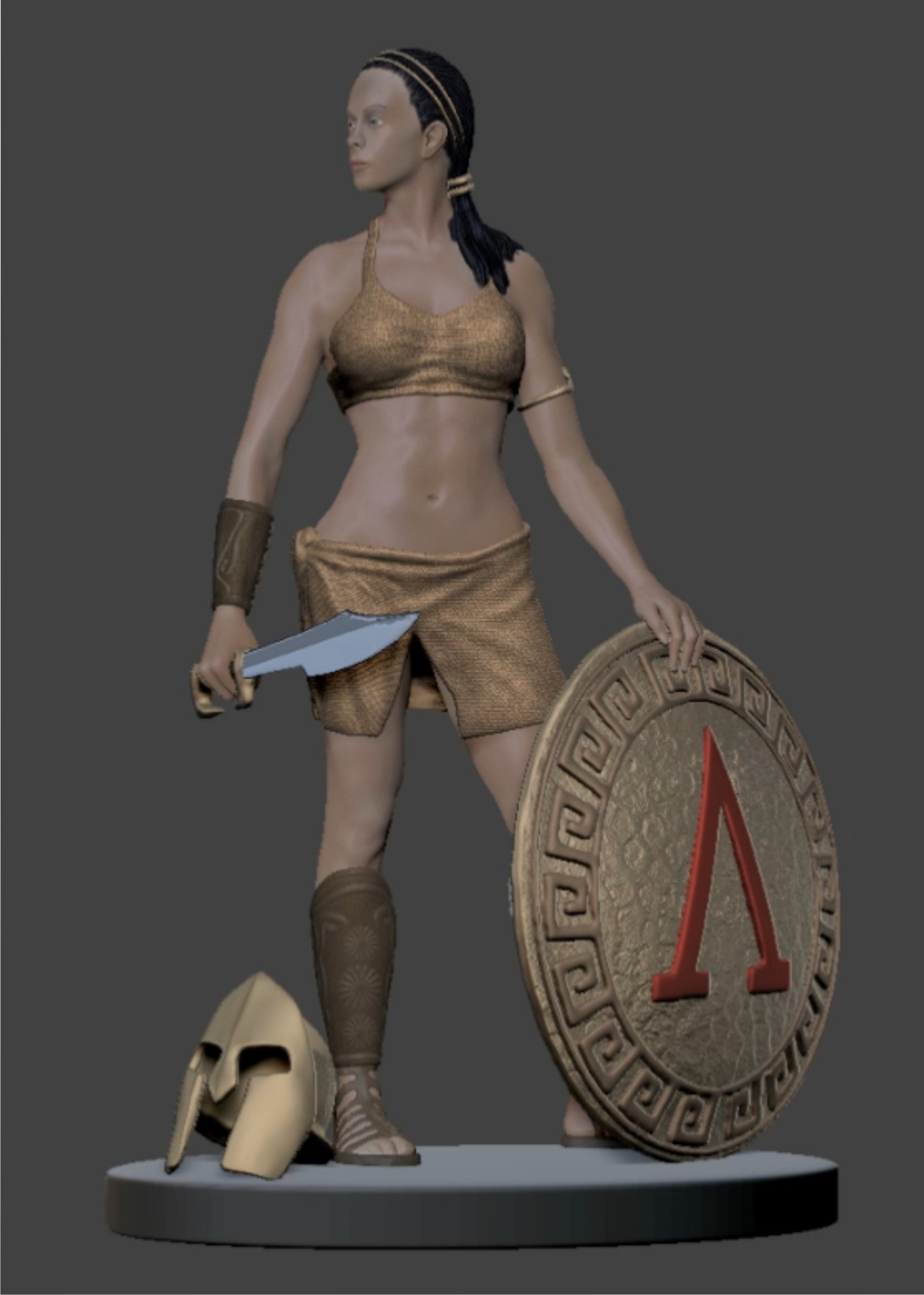 Spartanka (autor Ivan Pavlisko), 3d prototyp